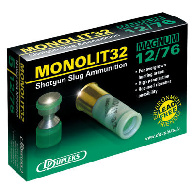 Патрон Duplex Monolit 32 кал.12/76 Magnum