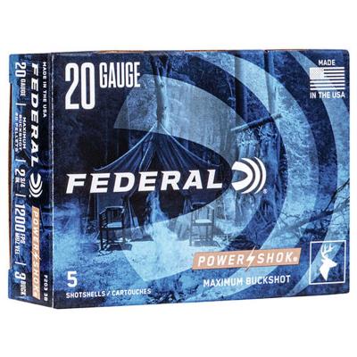Патрони Federal Power-Shok Buckshot 20/70 №9/0