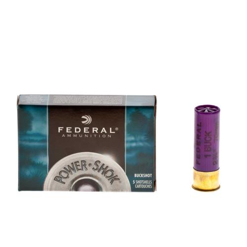 Патрони Federal Power-Shok Buckshot кал.16 №11/0 34g 12p Патрони Federal Power-Shok Buckshot кал.16 №11/0 34g 12p