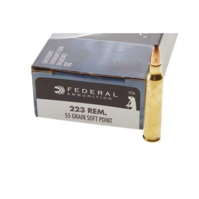 Патрони Federal Power-Shok Rifle Softpoint .223Rem. 55gr