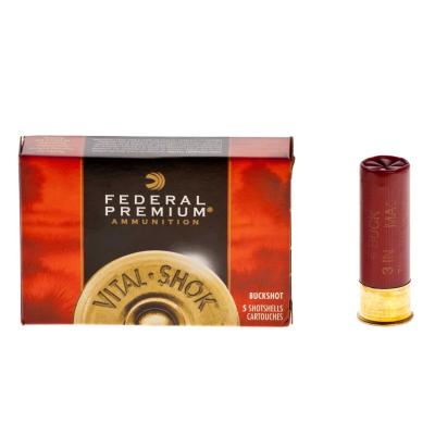 Патрони Federal V-Shok Buckshot Copper Plated  кал.12 12/76 55g 8/0 41p