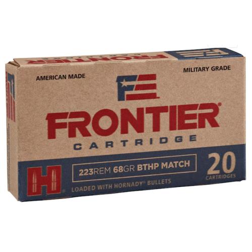 Патрони Hornady Frontier - .223 4.4g/68gr, BTHP - MATCH Патрони Hornady Frontier - .223 4.4g/68gr, BTHP - MATCH