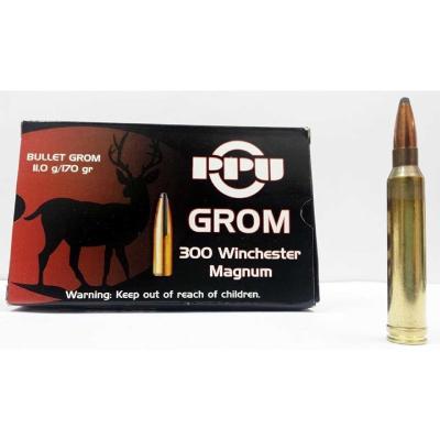 Патрони Prvi Partizan PPU .300 WinMag GROM 11g/170gr