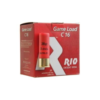 Патрони RIO Game Load C.16 28 16/70 №3 кал.16