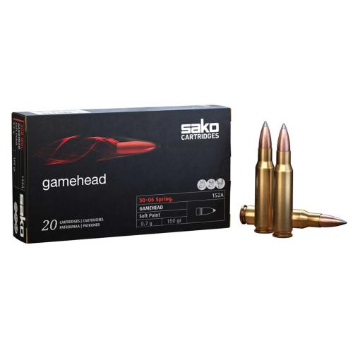 Патрони Sako Gamehead 152A .30-06 SP 9.7g/150gr Патрони Sako Gamehead 152A .30-06 SP 9.7g/150gr