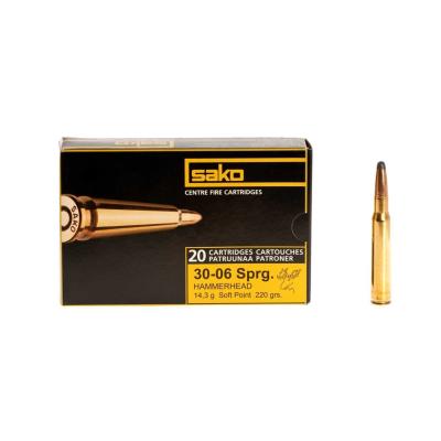 Патрони Sako Hammerhead 228A .30-06Sprg. SP 14.3g/220gr