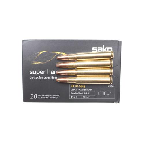 Патрони Sako Super Hammerhead .30-06Sprg. SP 11.7g Патрони Sako Super Hammerhead .30-06Sprg. SP 11.7g