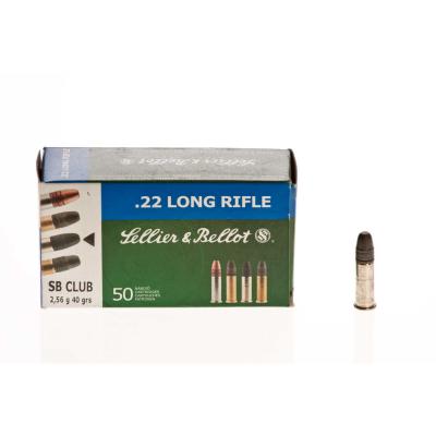 Патрони Sellier Bellot .22LR Club LRN 40gr