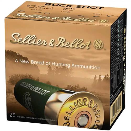 Патрони Sellier Bellot кал.12 9/0 6,83mm 53g BS Magnum Патрони Sellier Bellot кал.12 9/0 6,83mm 53g BS Magnum