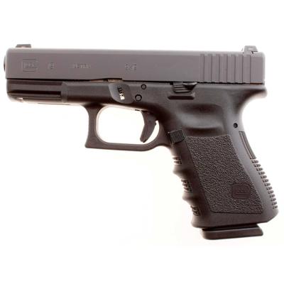Пистолет GLOCK 19 set Gen.3, NS Steel, Compact 9x19