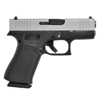 Пистолет Glock 43X Slim Silver Slide 9x19 8.7cm 10з