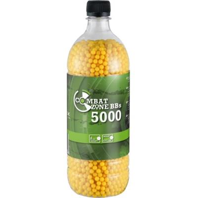 Пластмасови топчета Combat Zone BBs - кал. 6 мм /5000бр./ - жълти