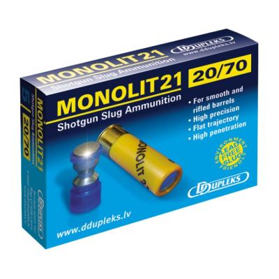 Подкалибрени бренекета Dupleks Monolit 21 -  кал.20  19,5 гр.