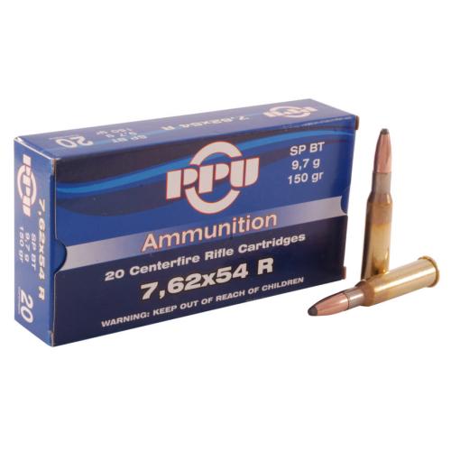 PPU 7.62x54 R SP BT 9,7g PPU 7.62x54 R SP BT 9,7g