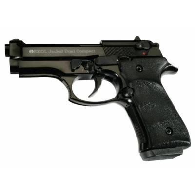 Предупредително и сигнално оръжие Ekol Jackal Dual Compact - черен