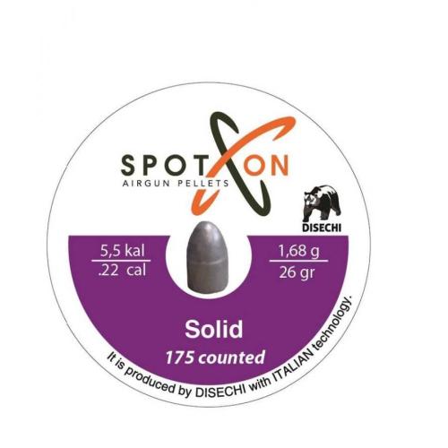 Сачми Spoton 5.5mm Solid 1.68g 175бр