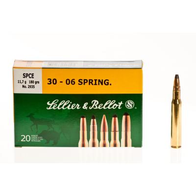 Sellier -and- Bellot .30-06 SPCE 180gr