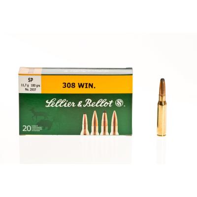 Sellier -and- Bellot .308 Win. SP 180 gr.