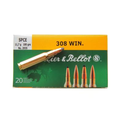 Sellier -and- Bellot .308 Win. SPCE 180gr