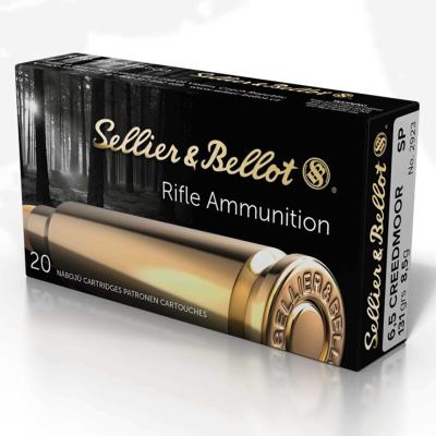 Sellier-and-Bellot SP 6.5 creedmoor 8.5g/131gr
