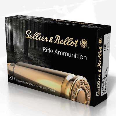 Sellier-and-Bellot SP 9.3x62 18.5g/286gr