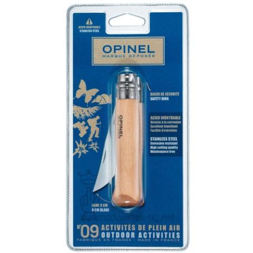 Сгъваем нож Opinel N°9 инокс, бук Сгъваем нож Opinel N°9 инокс, бук