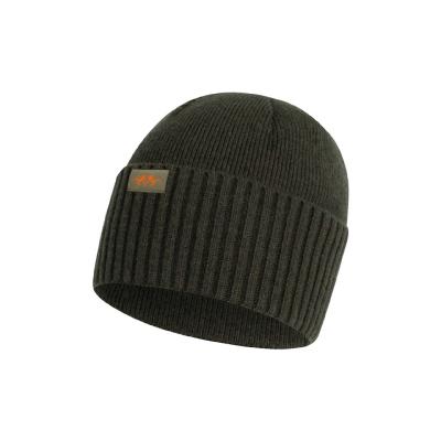 Шапка Blaser Rib Bob Beanie Dark Olive