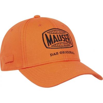 Шапка с козирка Mauser - Logo Canvas, в цвят Driven Orange
