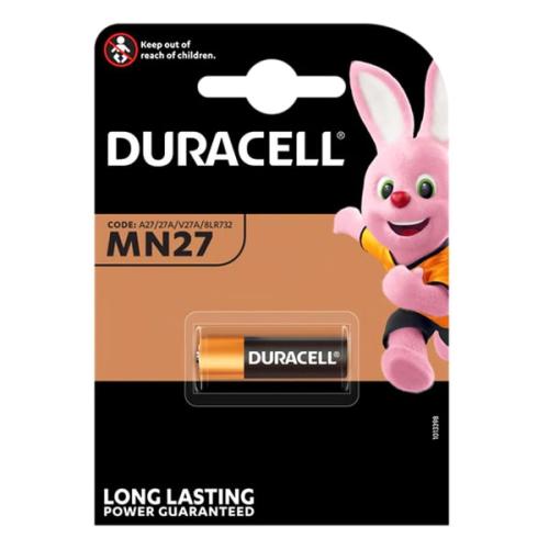 Специална алкална батерия 27A DURACELL MN27 Специална алкална батерия 27A DURACELL MN27