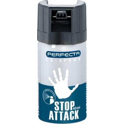 Спрей за самозащита Perfecta Stop Attack CS - 40 мл /конусна струя/