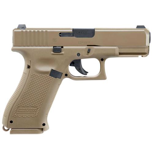 Въздушен пистолет Umarex Glock 19X FDE 4.5mm CO2 19з